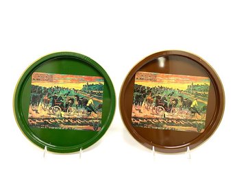 Vintage Pair Of Nevco Tins Made In Rep. Of South Africa