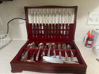 Silver Plated Flatware Set