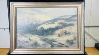 Landscape Painting In Frame