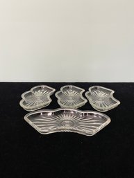 Set Of 4 Canape Dishes