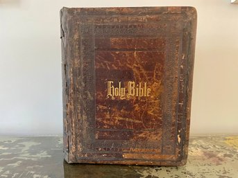 Antique Holy Bible - Old & New Testaments, J.B. Lippincott & Co. 1864