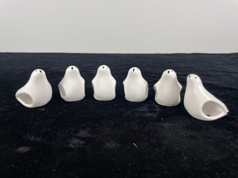 Set Of 6 Duck Napkin Holders