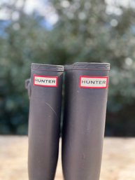 A Pair Of Black Hunter Boots - Sz 7 US