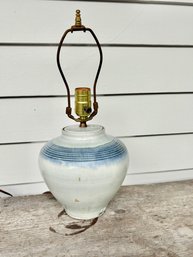 Vintage Pottery Table Lamp