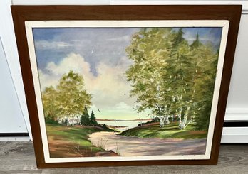 Framed Painting ~ Signed Joseph Alves ~