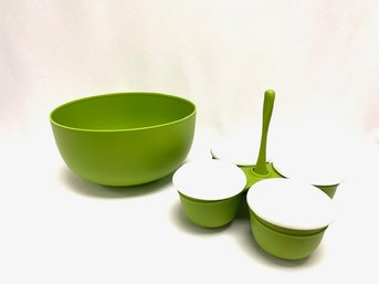 Pairing Of Green Tupperware