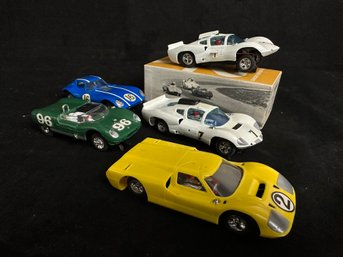 Vintage Strombecker Raceways Car Models