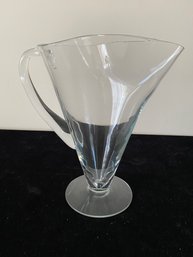 Unique Crystal Glass Pitcher