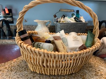 Petty Basket FULL Of Sample Size Bath Products