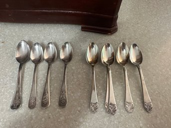 Vintage Collectible Hotel Astor And Waldorf Astoria Demitasse Spoons