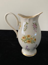 Vintage Floral Themed Pitcher