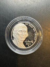 2011-S Proof Uncirculated Nickel