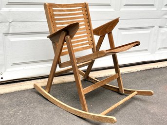 Rex Foldable Rocking Chair By Niko Kralj
