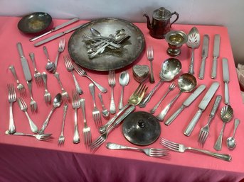 Mixed Silver Plate Lot