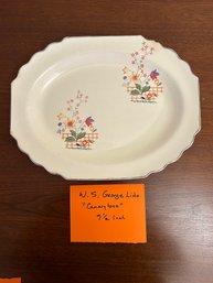 W.S. George Lido Service Plater 1950s