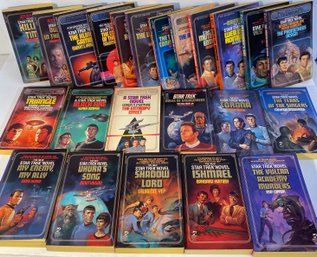 Lot 1 Of Star Trek Books