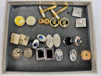 Lot Of Vintage Cuff Links (25 Total)