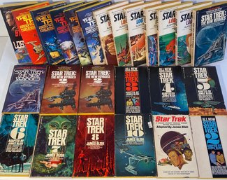 Lot 2 Of Star Trek Books