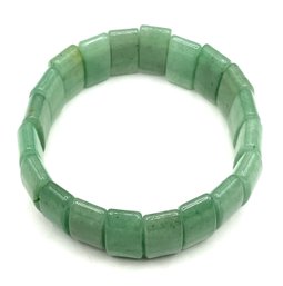 Beautiful Large Heavy Jade Stone Style Bracelet