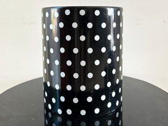 A Ceramic Wastebasket