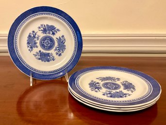 Four Spode Copeland Fitzhugh Plates