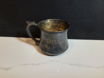 Sterling Gorham Monogramed Cup 61.28 Grams