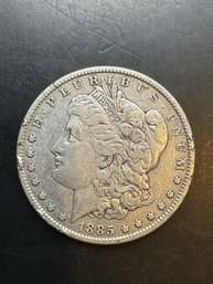 1885 Morgan Silver Dollar