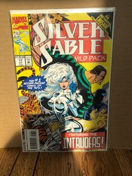 Silver Sable Wild Pack Comic Book.   Lot 207