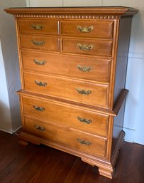 Eight Drawer Maple Tall Chest