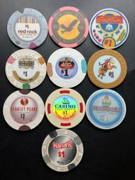 10 Casino Chips