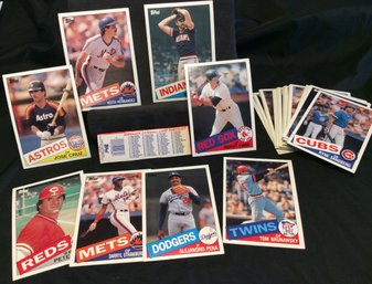 1985 Supersize Baseball Card Complete 60 Card Set - M