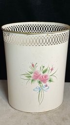 Wolff Products Vintage Tin Waste Basket