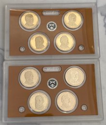 2012 US Mint Presidential Dollar Coins