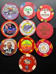 10 Casino Chips