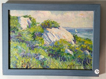 AD FULLER OCEANFRONT LANDSCAPE PAINTING