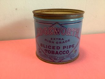 Edgeworth Extra High Grade Sliced Pipe Tobacco Vintage Tin