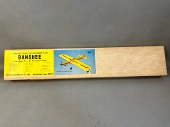Vintage NIB BANSHEE Model Plane Kit