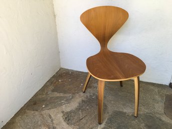 (1 OF 2)IN THE STYLE OF MID CENTURY MODERN CHURNER BENTWOOD DINING CHAIR