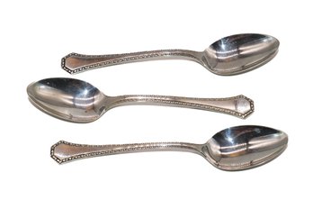 3 Reed & Barton Sterling Silver Spoons - 71 Grams