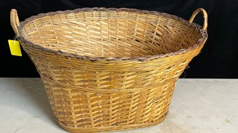 Large Woven Wicker Basket