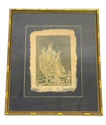 Yu Yuen Hong 'Fairy Suite Of One'  Etching On Grass Paper Pencil Signed And Numbered 62/2000