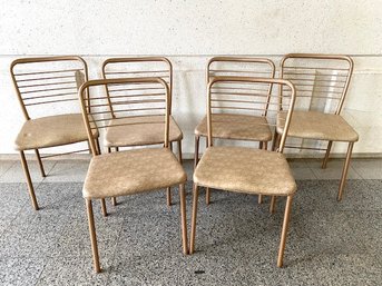 Set Of 6 Vintage Costco Folding Chairs