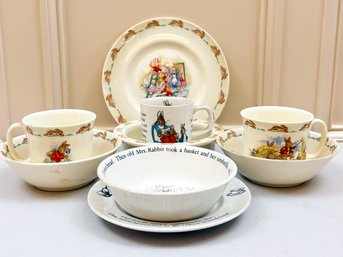 Wedgwood Peter Rabbit And Doulton Bunnykins Porcelain