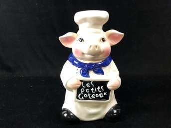 Piggy Chef Cookie Jar