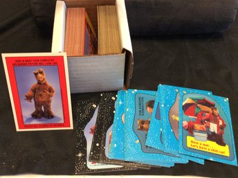 1987 & 1988 Alf Trading Card Sets With Stickers - M