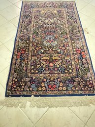 Persian Nian Silken Wool Prayer/Meditation Style Rug