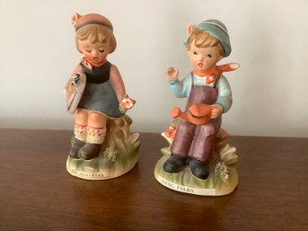 Original Arnart Creation Japan  Figurines Lot Of 2