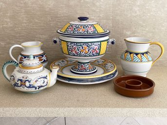 Collection Of Italian Pottery