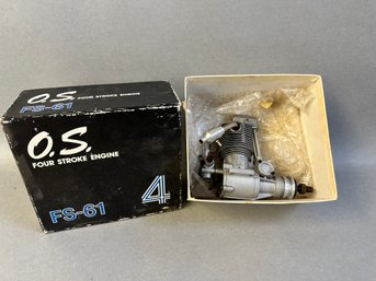 OS FS-61 Four Stroke Engine, Appears Brand New