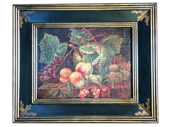 An Antique Style Still Life In Parcel-Gilt Frame